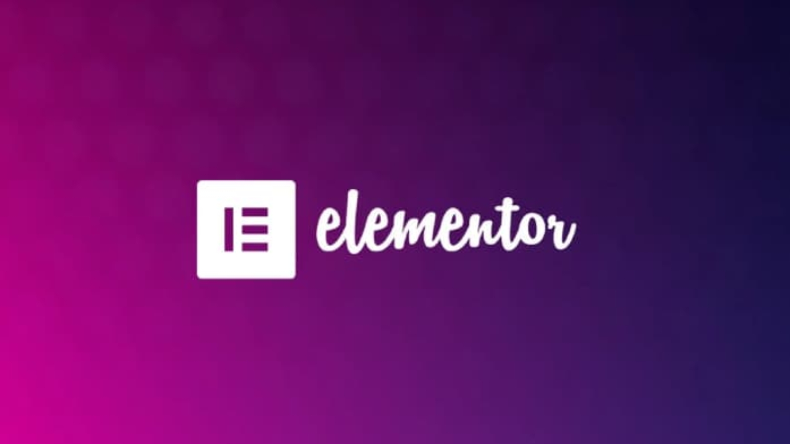 أداة Elementor لبناء المواقع